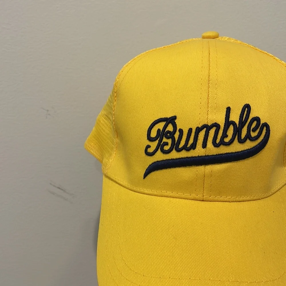 NWT Bumble - Yellow Baseball Hat/Cap - Picture 2 of 3